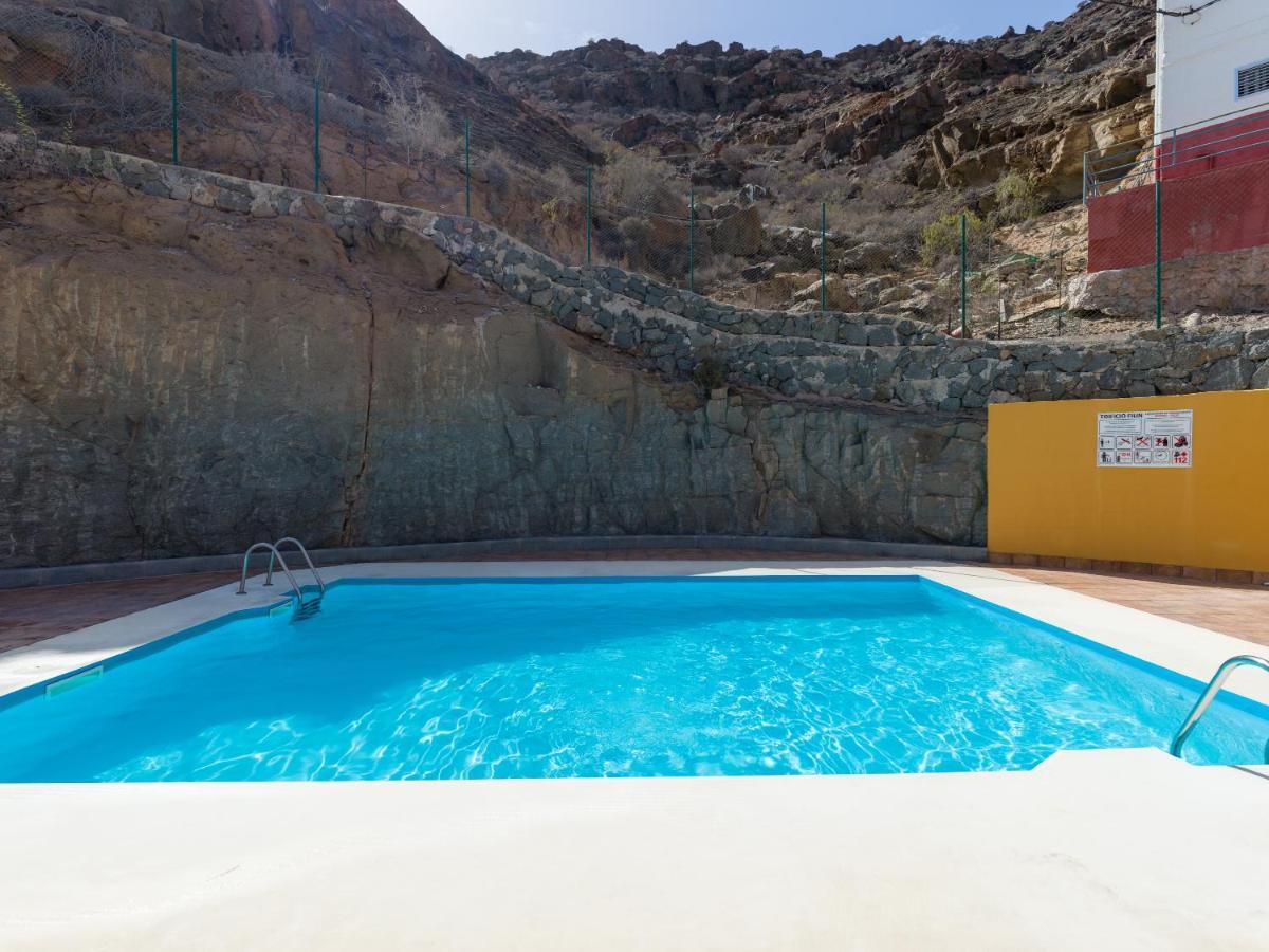 Amarre Pool Apartamento Puerto De Mogan Exterior foto