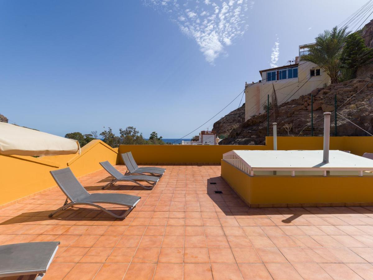 Amarre Pool Apartamento Puerto De Mogan Exterior foto