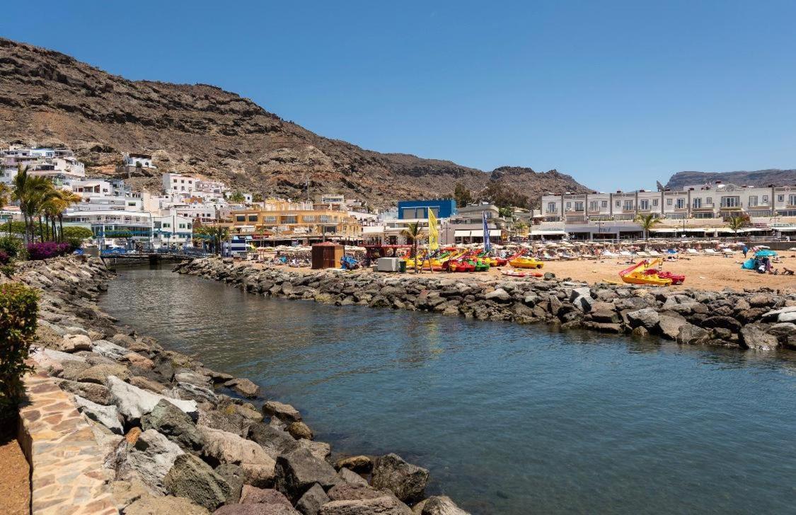 Amarre Pool Apartamento Puerto De Mogan Exterior foto