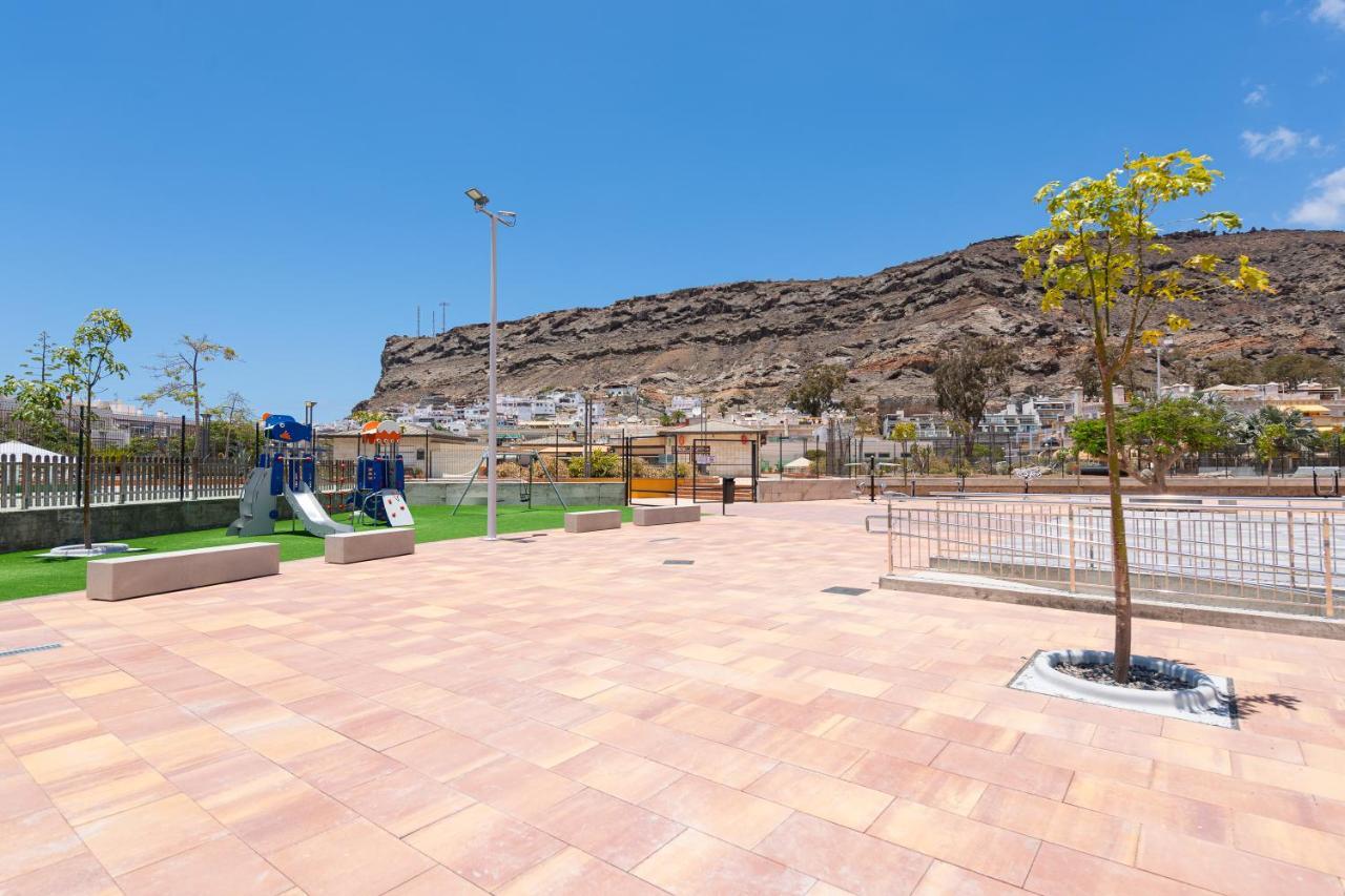 Amarre Pool Apartamento Puerto De Mogan Exterior foto