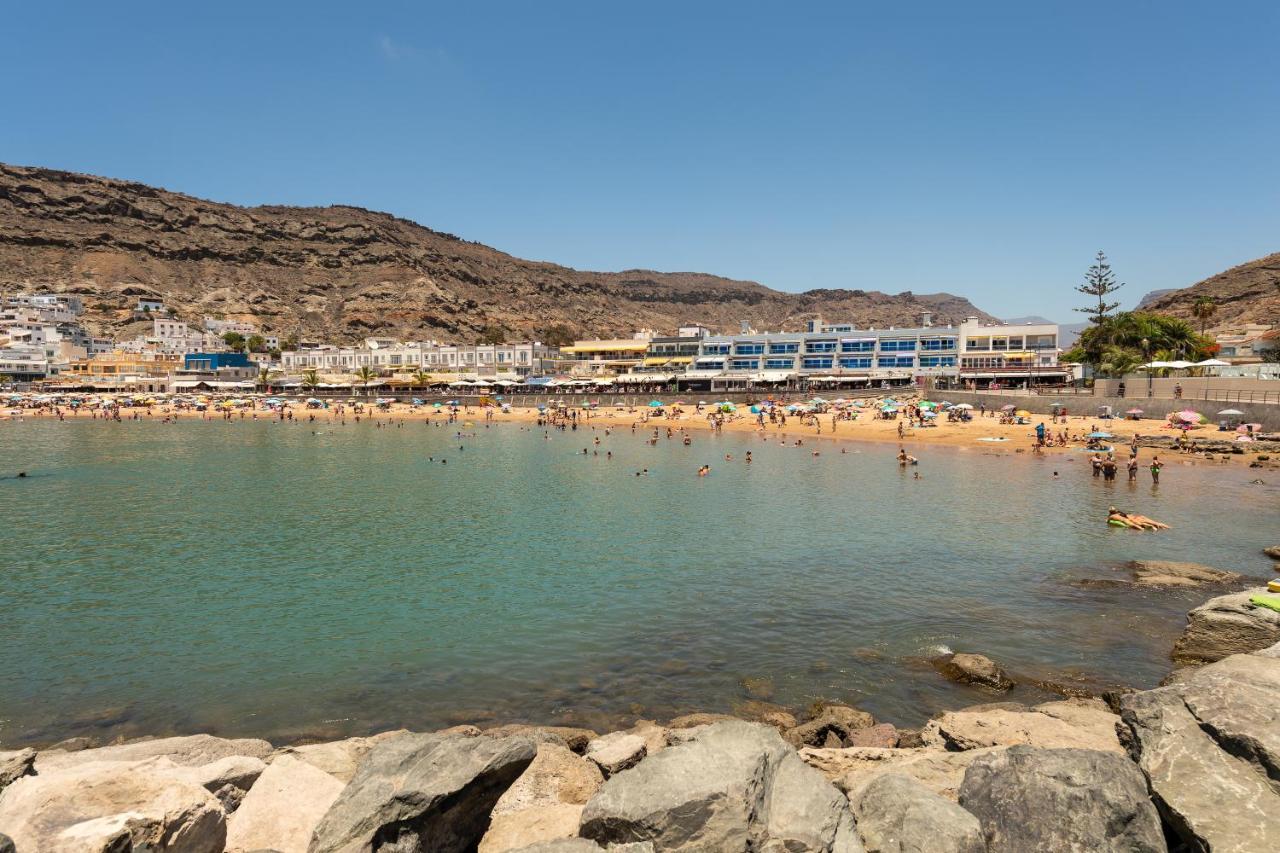 Amarre Pool Apartamento Puerto De Mogan Exterior foto