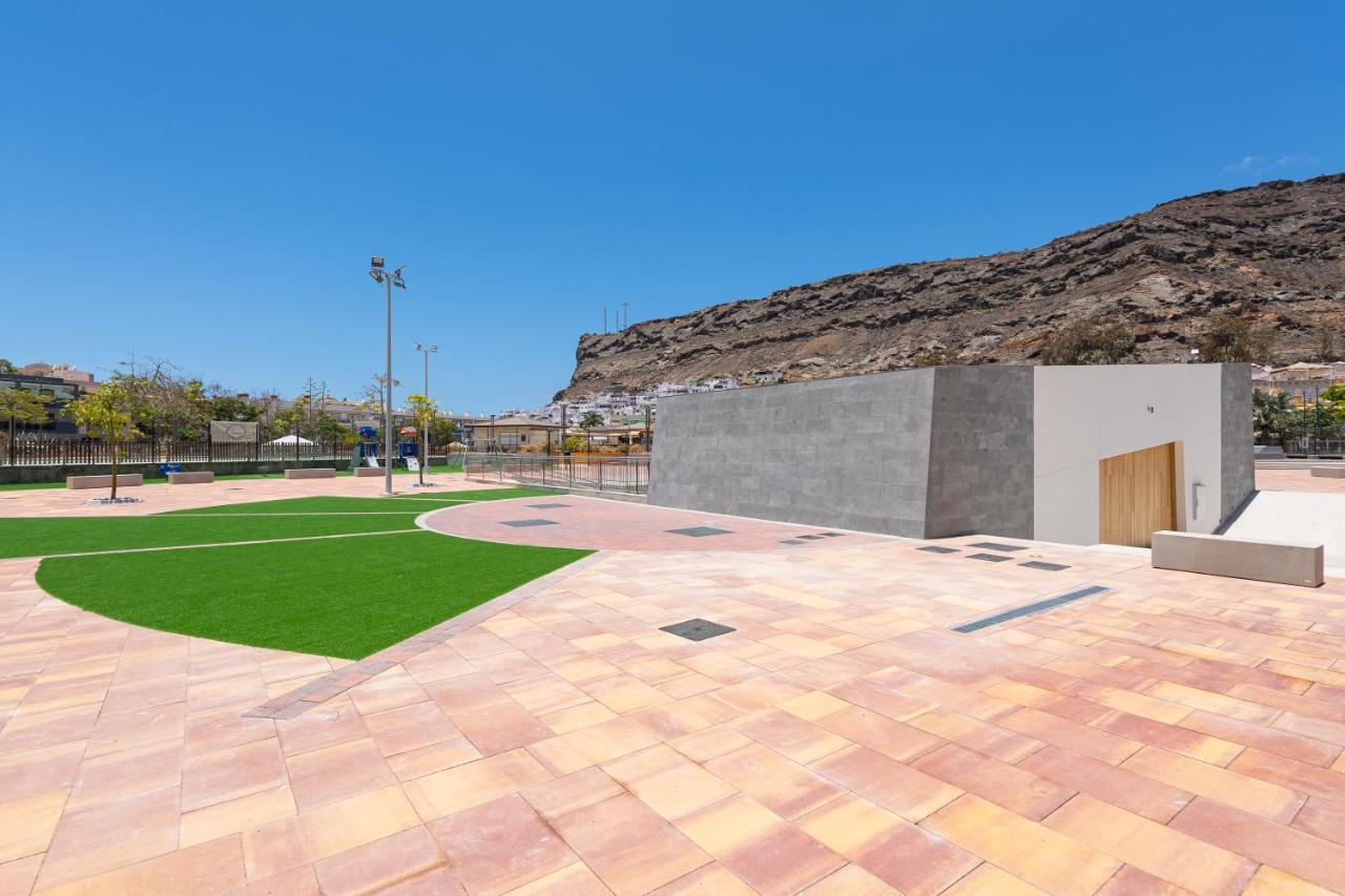 Amarre Pool Apartamento Puerto De Mogan Exterior foto