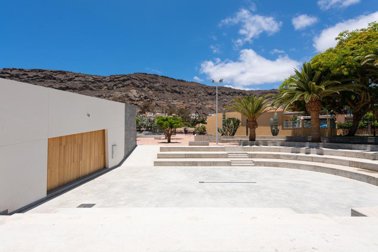 Amarre Pool Apartamento Puerto De Mogan Exterior foto