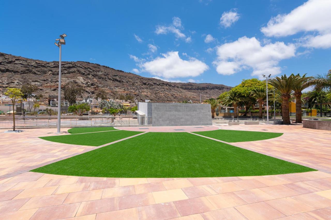 Amarre Pool Apartamento Puerto De Mogan Exterior foto