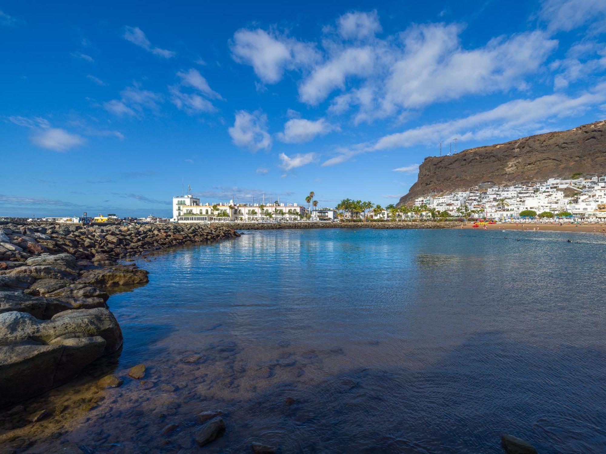 Amarre Pool Apartamento Puerto De Mogan Exterior foto